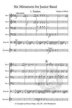6 Miniatures For Junior Band (Stephen D. Wood) 