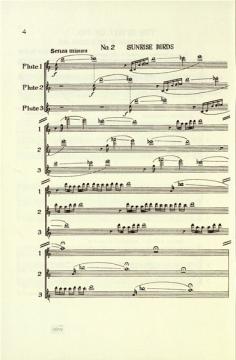 The Spirit of Ink op. 230 von Alan Hovhaness für 3 Flöten im Alle Noten Shop kaufen