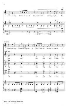 When I Am Singing! (Ken Berg) 