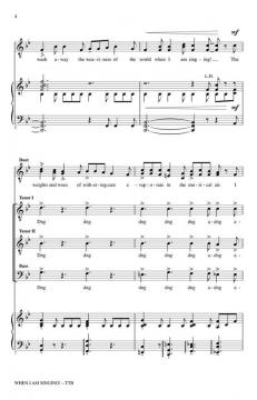 When I Am Singing! von Ken Berg (Download) 