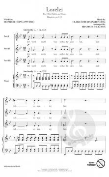 Lorelei von Clara Schumann 