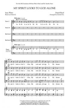 My Spirit Looks To God Alone 