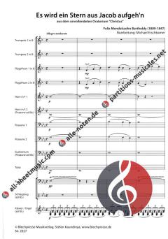 Es wird ein Stern (Felix Mendelssohn Bartholdy) 