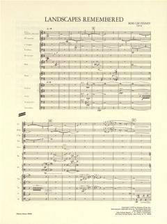 Landscapes Remembered (Ross Lee Finney) 