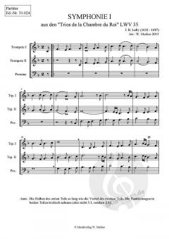 Sinfonie 1 (Jean Baptiste Lully) 