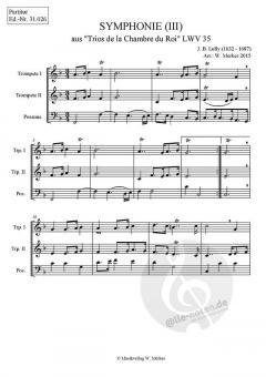 Sinfonie 3 (Jean Baptiste Lully) 