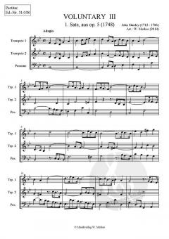 Voluntary op. 5 Nr. 3 - 1. Satz (John Stanley) 