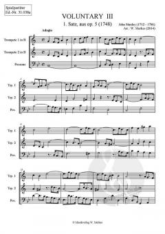 Voluntary op. 5 Nr. 3 - 1. Satz (John Stanley) 