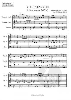 Voluntary op. 7 Nr. 3 - 1. Satz (John Stanley) 