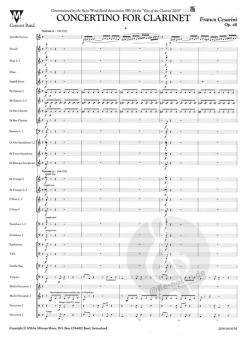 Concertino for Clarinet (Franco Cesarini) 