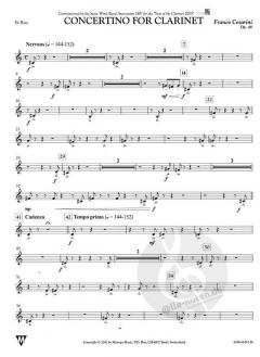 Concertino for Clarinet (Franco Cesarini) 