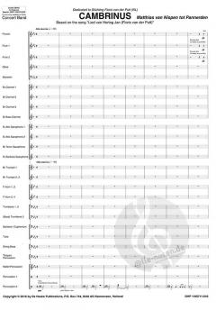 Cambrinus von Matthias van Nispen tot Pannerden 