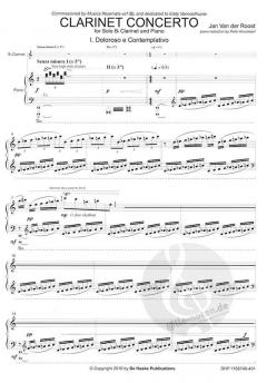 Clarinet Concerto von Jan van der Roost 