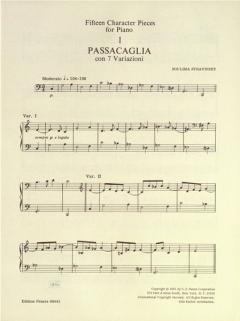 15 Charakterstücke von Soulima Strawinsky für Klavier im Alle Noten Shop kaufen