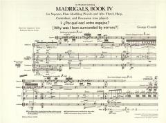 Madrigals 4 (George Crumb) 