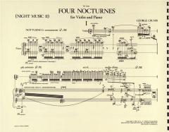 4 Nocturnes von George Crumb für Violine und Klavier im Alle Noten Shop kaufen