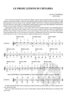 Le Prime Lezioni Di Chitarra von Julio S. Sagreras 