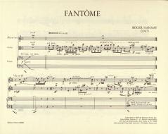 Fantôme (1967) von Roger Hannay für Klarinette, Viola und Klavier im Alle Noten Shop kaufen (Partitur)