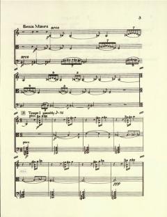 Trio Str op. 201 von Alan Hovhaness 