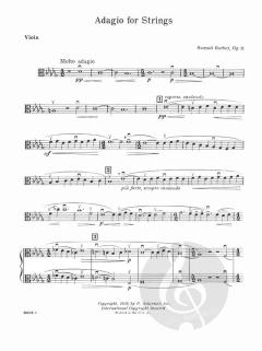 Adagio for Strings Op. 11 von Samuel Barber 