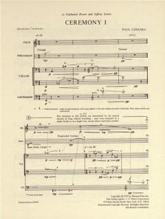 Ceremony I (Paul Chihara) 