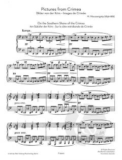 Ausgewählte Stücke für Klavier von Modest Petrowitsch Mussorgski im Alle Noten Shop kaufen