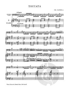 Three Pieces for Double Bass von Ida Carroll 