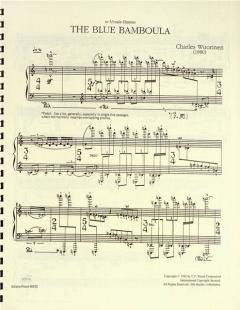 The Blue Bamboula von Charles Wuorinen für Klavier im Alle Noten Shop kaufen