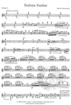 Sinfonic Fanfare von Thomas Doss 
