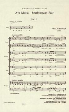 Ave Maria - Scarborough Fair (Paul Chihara) 