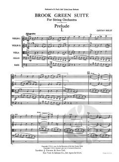 Brook Green Suite von Gustav Holst 