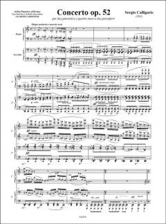 Concerto op. 52 von Sergio Calligaris 
