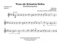 Wenn alle Brünnlein fließen 