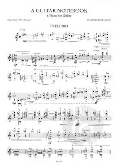 A Guitar Notebook von Alessandro Spazzoli 