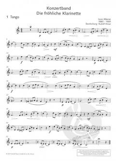 Die fröhliche Klarinette - Konzertband von Rudolf Mauz im Alle Noten Shop kaufen