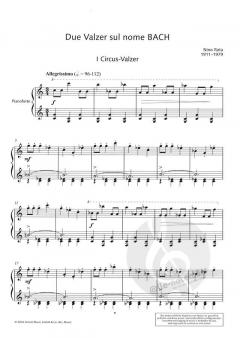 2 Valzer sul nome BACH von Nino Rota 