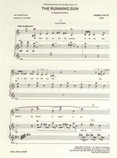 The Running Sun von Robert Helps 