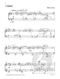 6 Jazz Piano Solos von Mike Cornick 