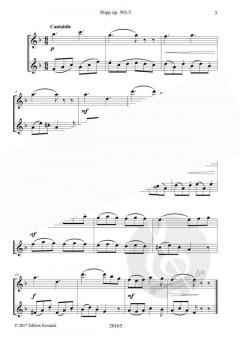 Leichte instruktive Duos op. 507/1 von Wilhelm Popp für 2 Flöten im Alle Noten Shop kaufen