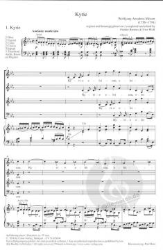 Missa in c KV 427 von Wolfgang Amadeus Mozart 