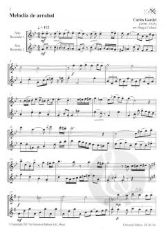 Tango Recorder Duets (Carlos Gardel) 