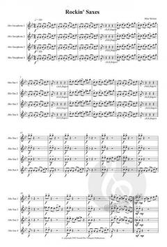 Rockin' Saxes von Mike Walton 