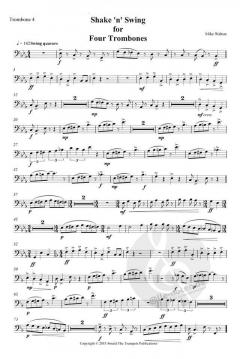 Shake And Swing von Mike Walton für 4 Posaunen im Alle Noten Shop kaufen