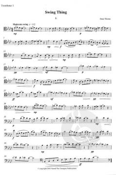 Swing Thing von Peter Thorne für 3 Posaunen im Alle Noten Shop kaufen