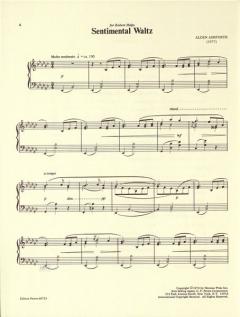 25 Walzer zeitgenössischer amerikanischer Komponisten 