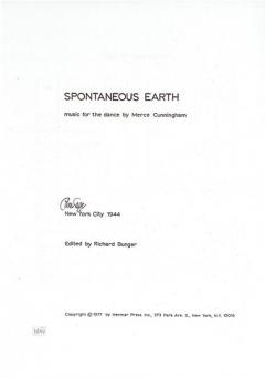 Spontaneous Earth von John Cage für präpariertes Klavier im Alle Noten Shop kaufen
