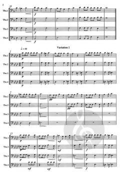 Theme And Variations von Mike Walton für 4 Posaunen im Alle Noten Shop kaufen