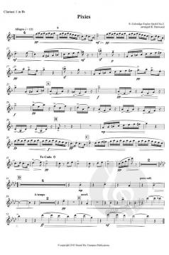 Pixies op. 64 no. 2 von Samuel Coleridge-Taylor 
