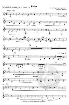 Pixies op. 64 no. 2 von Samuel Coleridge-Taylor 