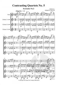 Contrasting Quartets 5 für Holzbläser Quartett im Alle Noten Shop kaufen
